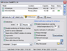 Tools & Editors software - Active SMART screenshot, snapshot