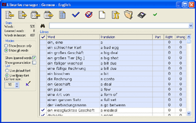Add vocabulary words in the Memler Libraries Manager